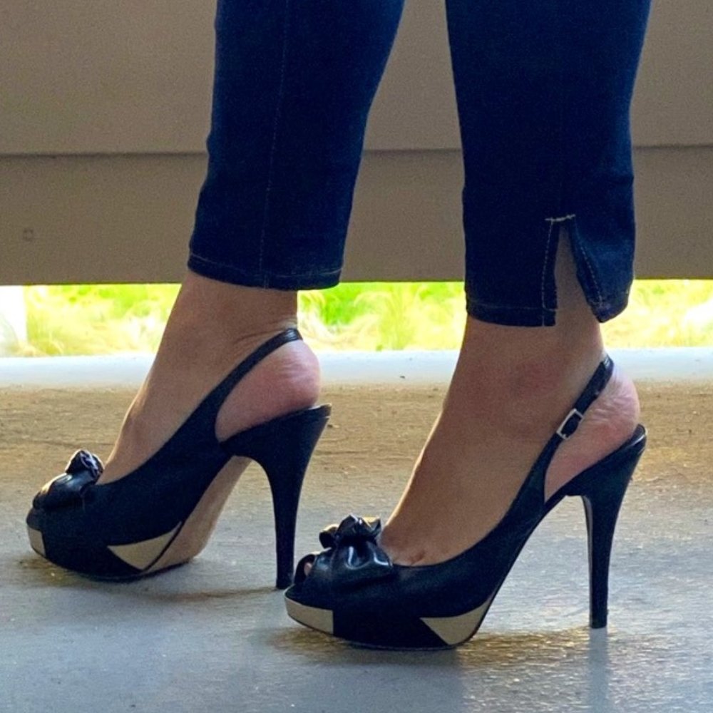 Stuart Weitzman Friller Platform Slingback